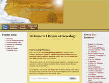 Tablet Screenshot of idreamof.com